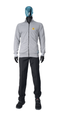 ESD mikina na zip, stojací límec, UNISEX, XS-5XL