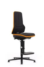 BIMOS NEON 3 ESD průmyslová otočná židle, 56:87 cm, synchronní technologie – bez čalounění