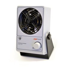 Bílý stolní ionizační ventilátor S6011 s nastavitelným prouděním vzduchu a topným tělesem