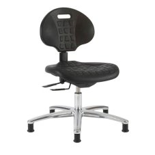 Otočná židle LAGA SX-121, PU pěna, 43:56 cm, AS kolečka