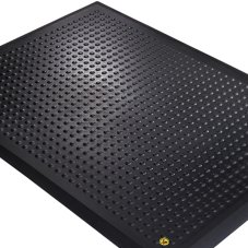 Antistatická ESD rohož ERGOLASTEC® Wet černá, ergonomická s puzzle systémem Antistatická ESD rohož ERGOLASTEC® Wet černá, ergonomická s puzzle systémem