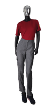 ESD kalhoty dámské, tmavě šedá, XS-5XL, materiál MC24