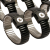 M03M Metal wrist strap