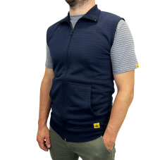 ESD unisex vesta TMAVĚ MODRÁ s kapsami