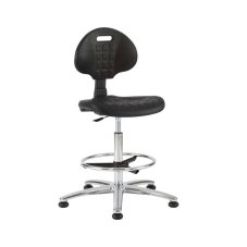 Otočná židle LAGA SX-123 PU pěna, 59:84 cm, PC kluzáky