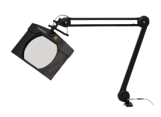 ESD obdélníková lampa s lupou