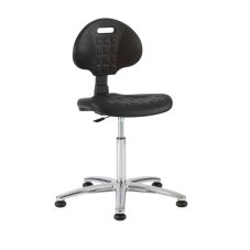 Otočná židle LAGA SX-122, PU pěna, 49:69 cm, PC kluzáky