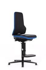 BIMOS NEON 3 ESD průmyslová otočná židle, 56:87 cm, synchronní technologie – bez čalounění