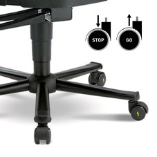 BIMOS ESD měkká kolečka se zarážkou Stop and Go pro tvrdé podlahy