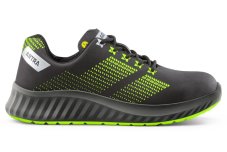 AROSIO 730 – black- green S3 ESD safety shoes with steel toe cap and anti-puncture midsole