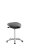 Antistatic ESD stool Nuvoletta 50–70 cm with hybrid saddle seat and reverse backrest – ergonomic support for EPA workspaces certified to IEC 61340-5-1.