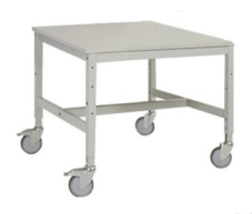 Antistatic mobile table with ESD top