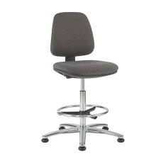 Otočná židle GALA SX-113, 60:85 cm, šedá, PC kluzák