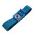 F10A blue ESD wrist strap – textile band with 10 mm snap