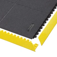 Cushion Ease Solid ESD Nitrile Notrax electro static discharge mats Black