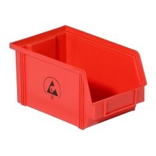 IDP zásobník disipativní 235 x 145 x 125 mm ČERVENÝ