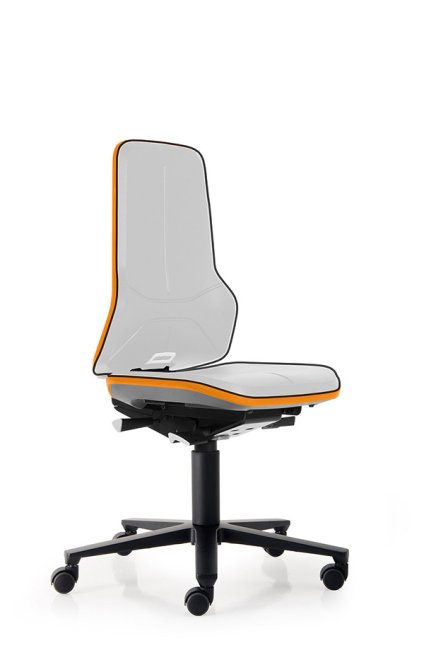BIMOS NEON 2 ESD průmyslová otočná židle, 45:62 cm, synchronní – bez čalounění BIMOS NEON 2 ESD průmyslová otočná židle, 45:62 cm, synchronní – bez čalounění