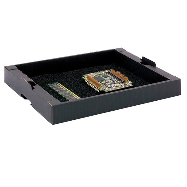 20-CTR kartonový box nízký 499 x 330 x 28 mm s černou vodivou pěnou 20-CTR kartonový box nízký 499 x 330 x 28 mm s černou vodivou pěnou