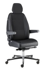 ESD pracovní židle Intensive Use, 44:57 cm, 200kg, M4, A-K24EXE ESD