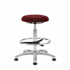 STANDBY swivel stool SX-241 red, 60:85 cm, glides