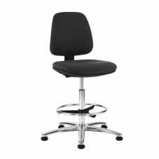 Otočná židle GALA SX-113, 60:85 cm, černá, PC kluzáky