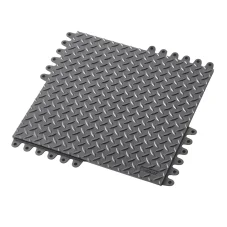 De-Flex ESD průmyslová rohož s diamantovým protiskluzovým vzorem, černá, 45x45 cm, 100% nitril De-Flex ESD průmyslová rohož s diamantovým protiskluzovým vzorem, černá, 45x45 cm, 100% nitril