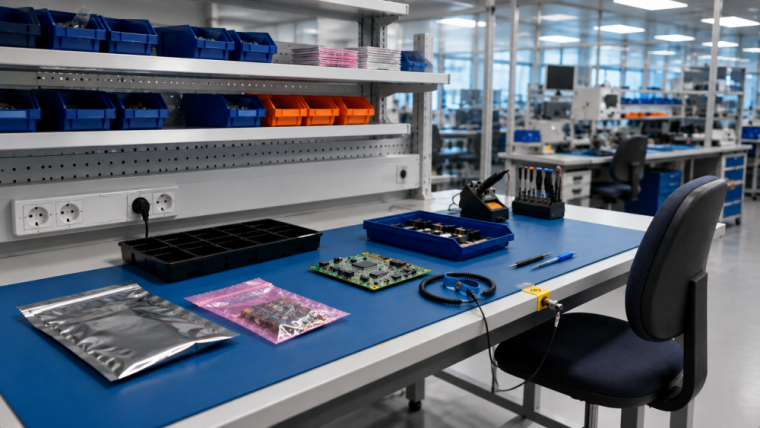Wie wählen Sie die richtige ESD-Verpackung für elektronische Bauteile?
