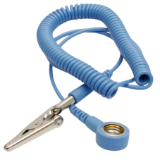 ESD kabel C1000U – spirálový, modrý, 10 mm DK na banánek a krokosvorku ESD kabel C1000U – spirálový, modrý, 10 mm DK na banánek a krokosvorku