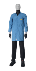 ESD plášť s úpletovou manžetou, 1/2 délky, KK01