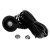 Schwarzes ESD-Erdungskabel G10RL, 4,5 m, mit 10 mm Druckknopf und 5 mm Öse