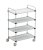 Transport trolley adjustable TRTA 4104, 4 shelves, 1090x530x1515